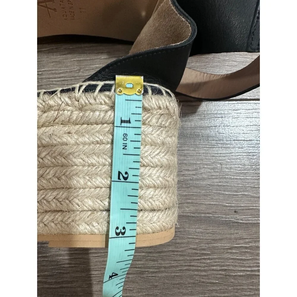 Aquatalia “BRIANNE” Studded Wedge Sandal 11 - Picture 11 of 12